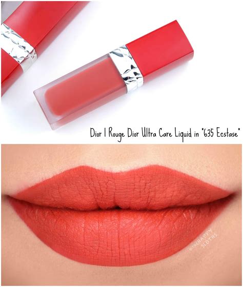 rouge dior ultra care liquid swatches|DIOR Ultra Care Liquid Lipstick: The Review & Swatches.